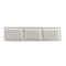 Gaf Master Flow 16 in. x 4 in. Aluminum Under Eave Soffit Vent in White EAC16X4W - alternate 1